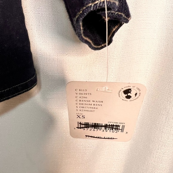 Free People Denim Car Coat - Picture 7 of 9